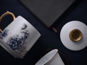 Modern Design White China Master Teacup|Ceramitique