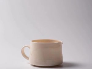 Chinese Hand-building White Porcelain Coffee Cup Gongdao Bei|Ceramitique