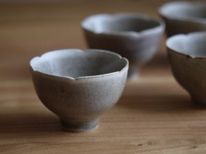 Jingdezhen Handmade Ceramic ﻿Flower Shape Gongfu Teacups| Ceramitique